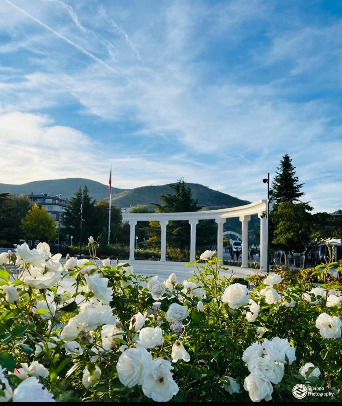 Appartamento Charming House Pogradec Esterno foto