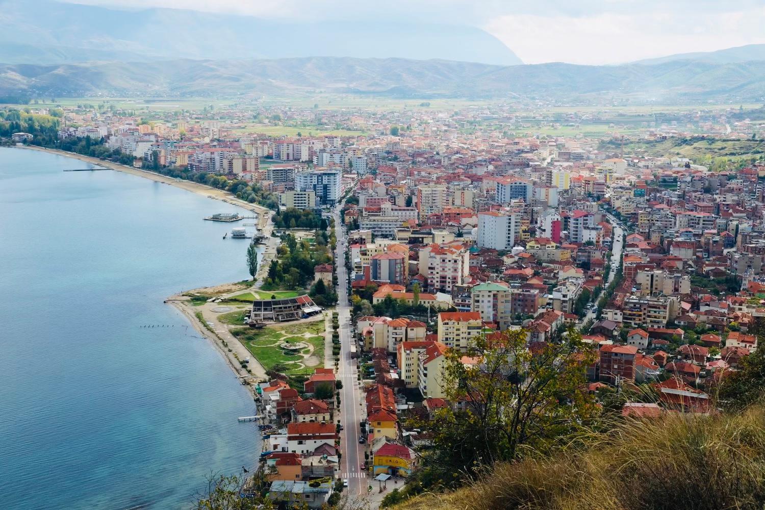 Appartamento Charming House Pogradec Esterno foto